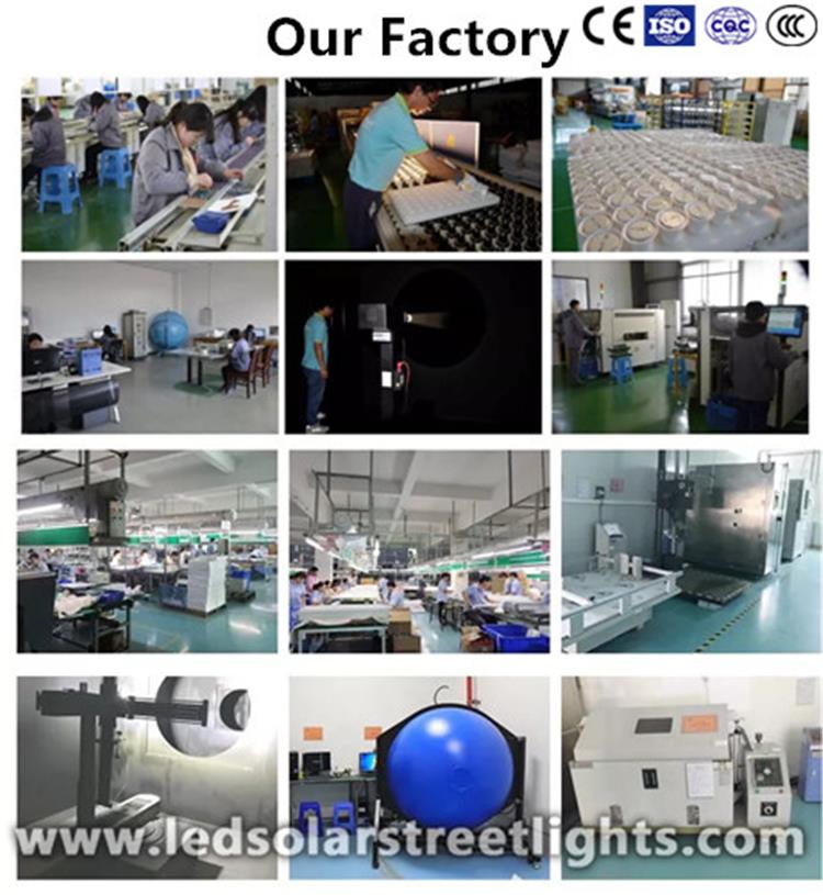 production process of  solar flood lights outdoor