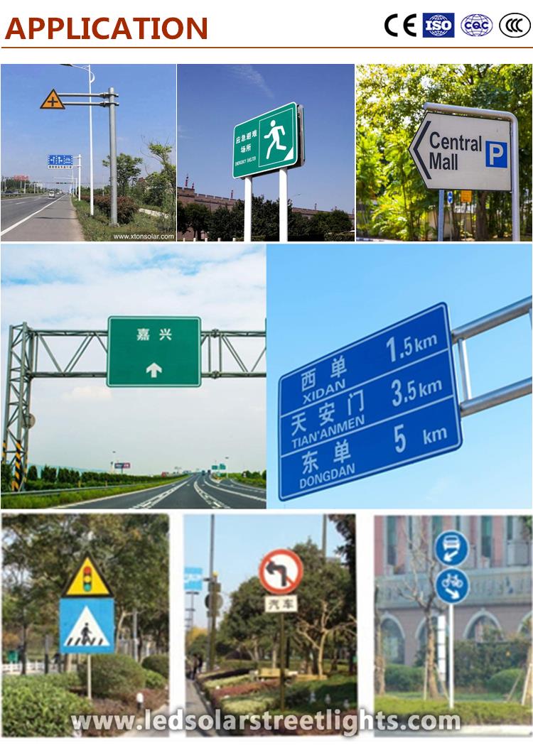 Application of Street Sign Post